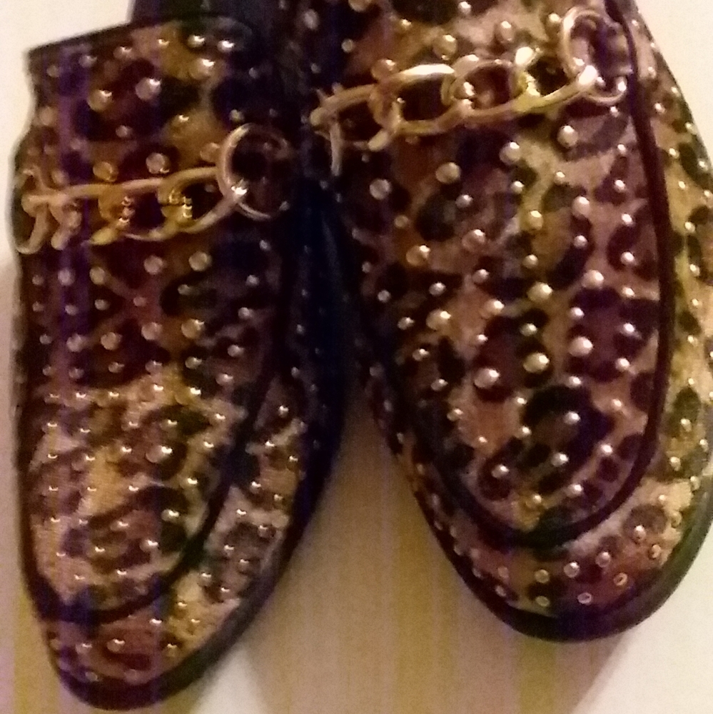Jessica Simpson Studded Loafers(JS- Beez Mule )